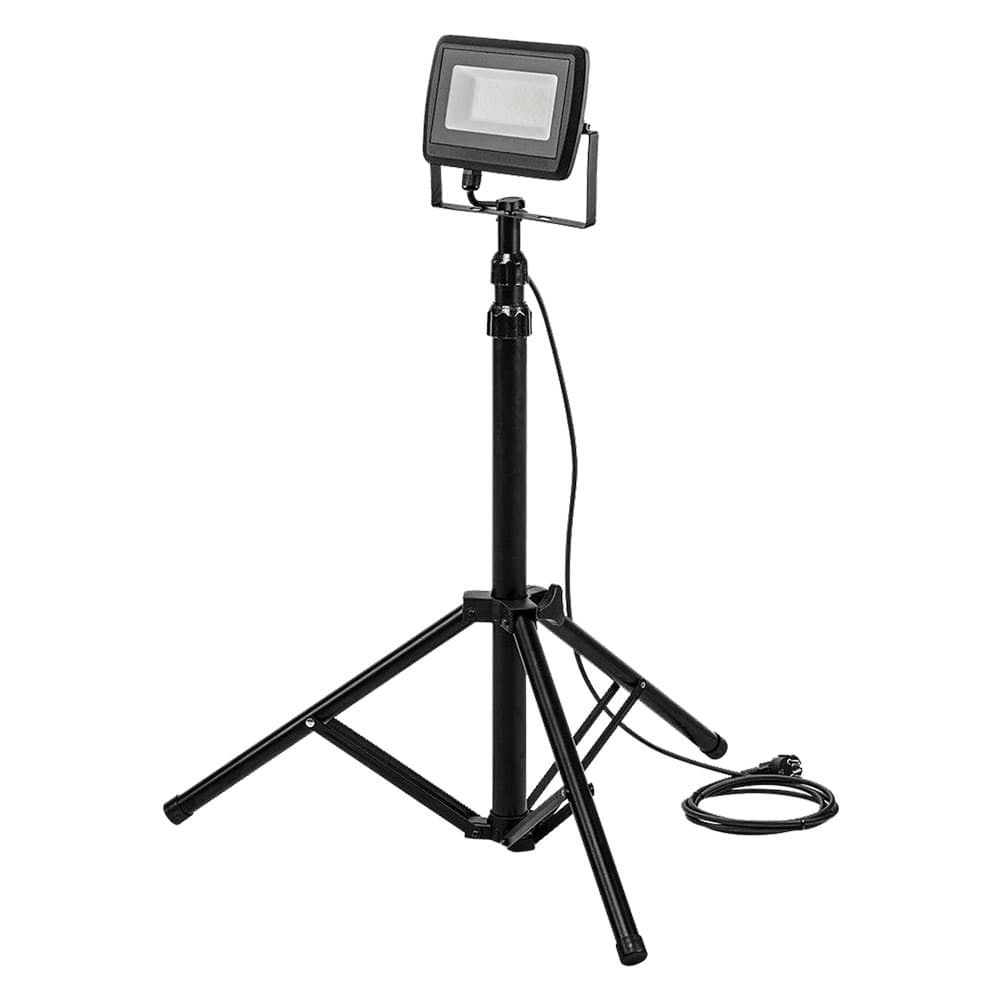 Proiettore LED con Treppiedi Doppio 2 x Neo 30W 5400 Lumen 6500 K - 2
