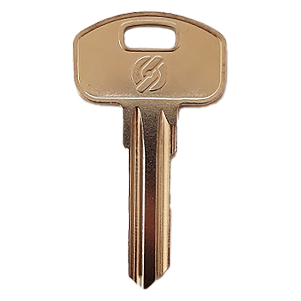 Chiave per Cilindro Serie Securemme Ky Lunghezza 55 mm Testa 18 x 30 mm - 2