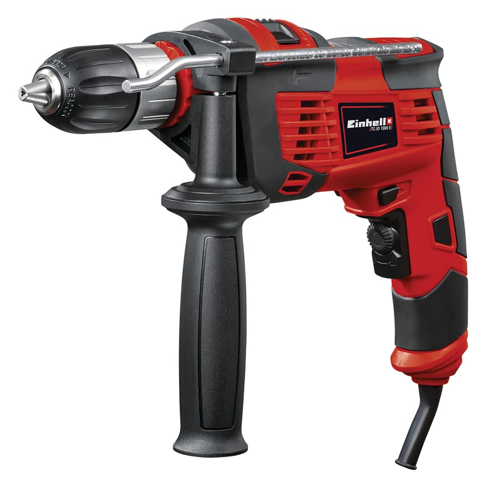 Trapano a Percussione Einhell Tc Id 1000 e +64 1010 w + Set 64 Accessori - 2