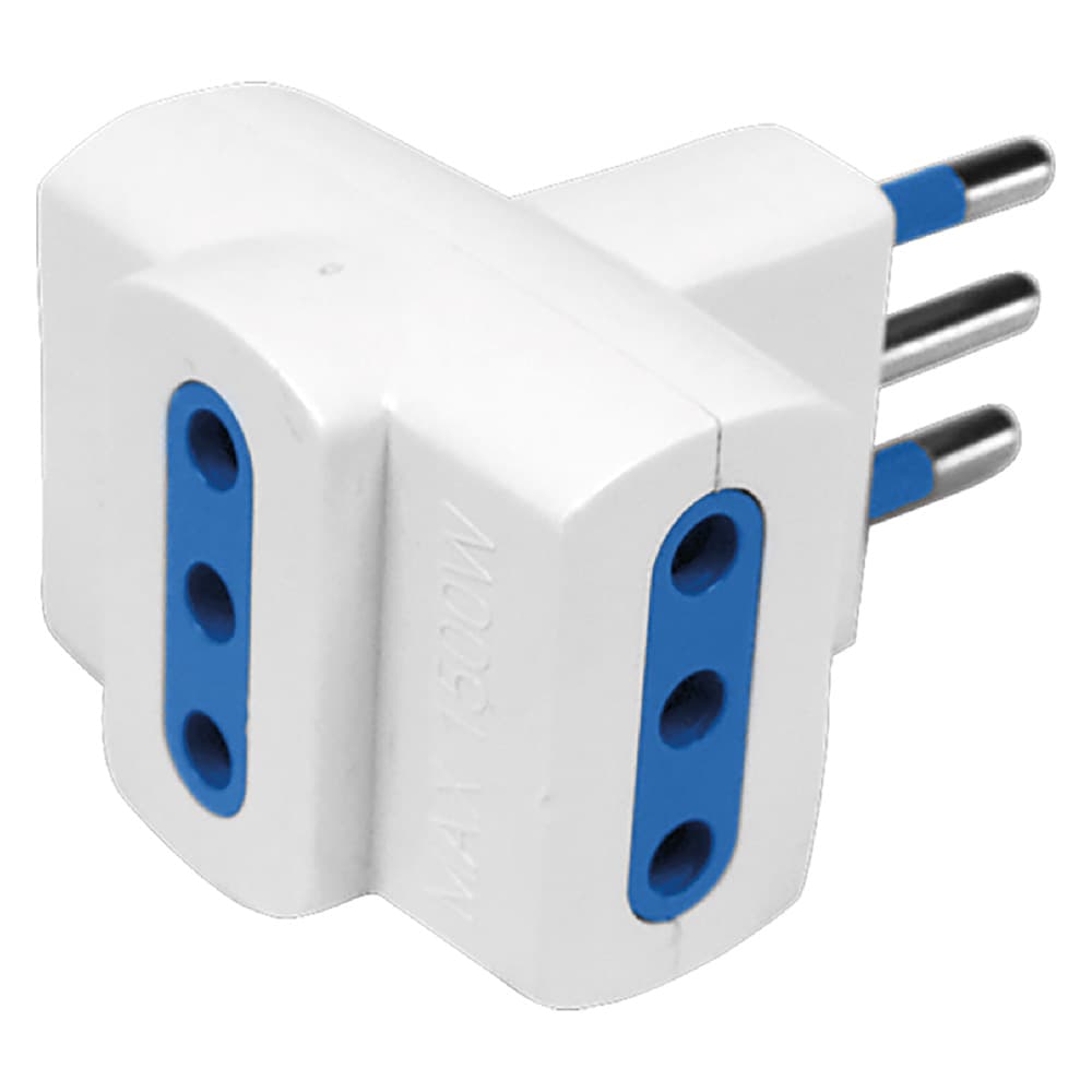 Adattatore Triplo PR.3 x 2P+T10 16A SP.2P+T16A (Scatola Appendibile) - 2