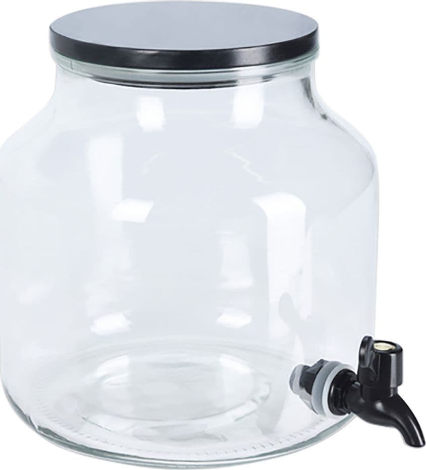 Caraffa Dispenser con Tappo Ermetico 5,2 Litri 2 Pezzi - 2