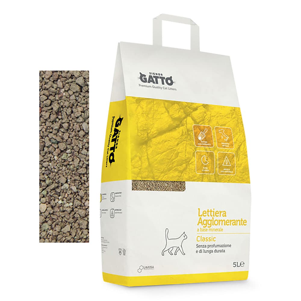 Lettiera Igienica Signor Gatto Classic 4 Pezzi 5 lt - 2