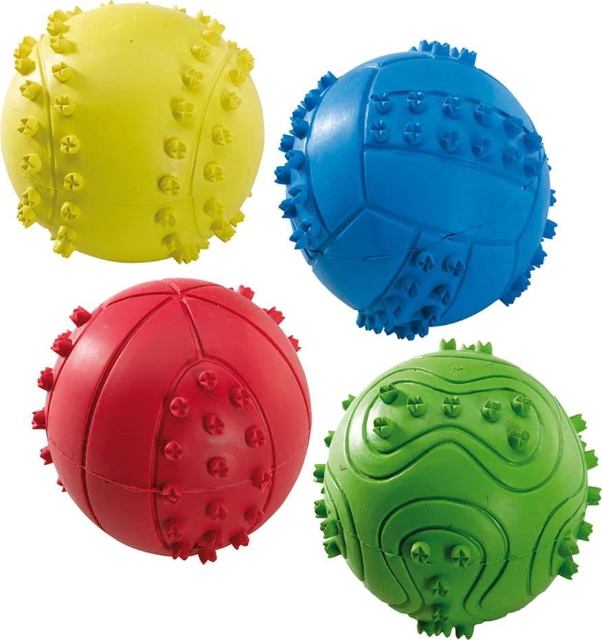 Palla Ferplast in Gomma à 4 Pezzi 6 cm - 2