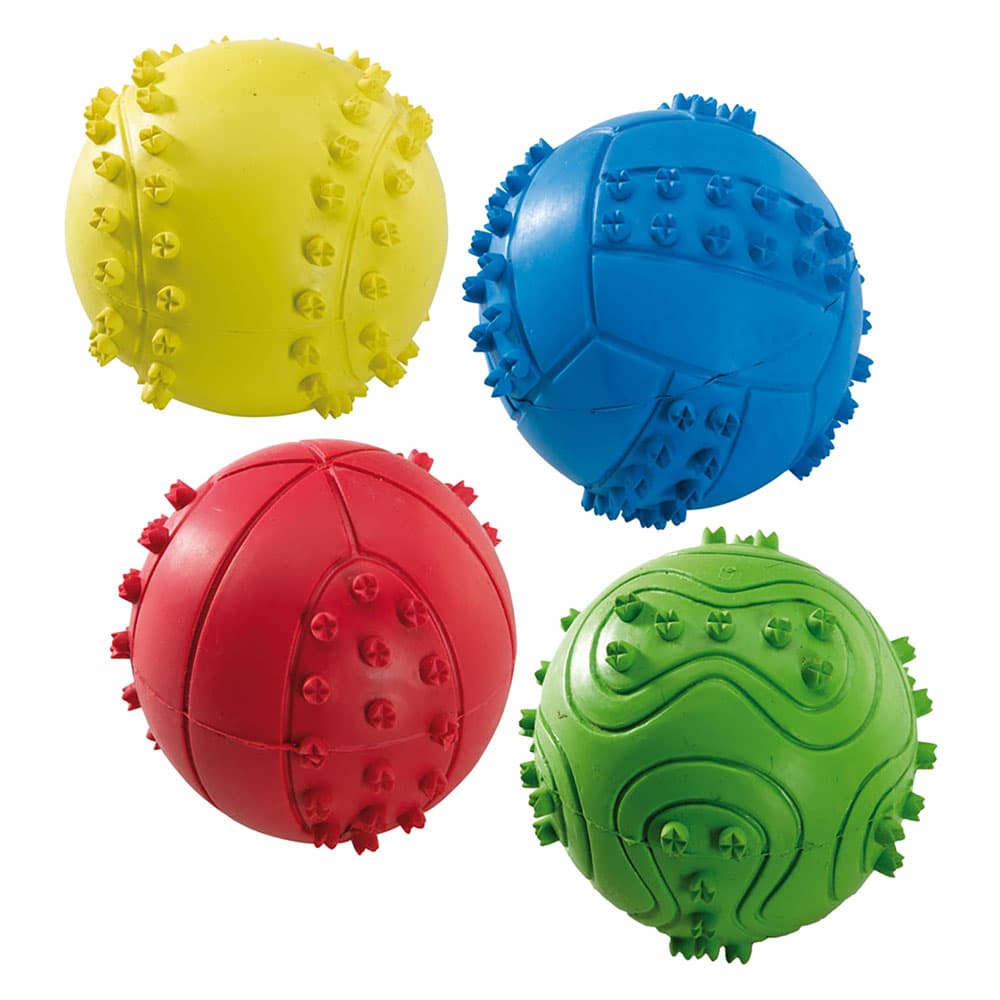 Palla Ferplast in Gomma à 4 Pezzi 6 cm - 2
