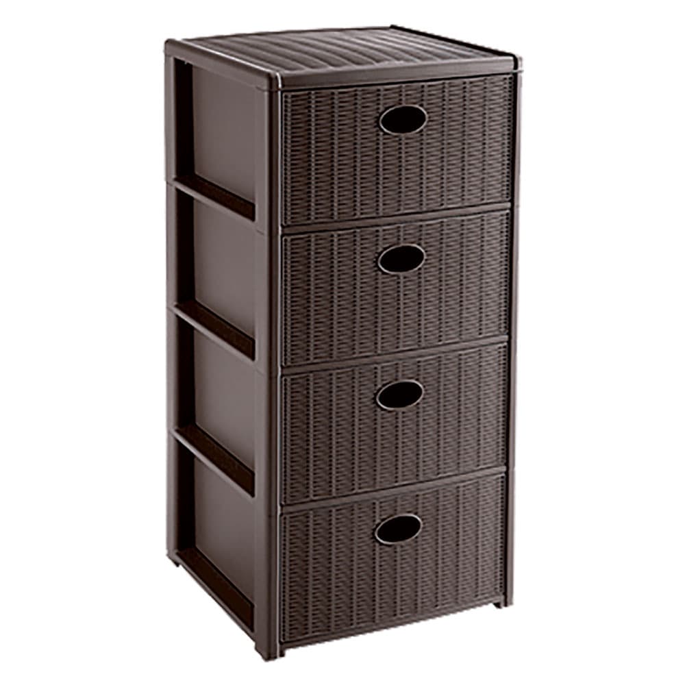 Cassettiera Tortora Stefanplast Elegance 40 X 40 X 80 cm - 2