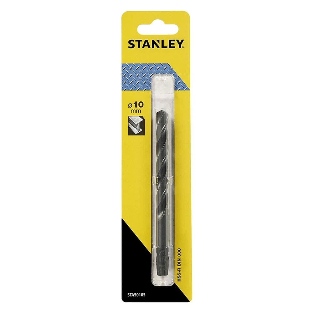 Punta per Stanley Metallo Hss R 1 Pezzo 10 mm