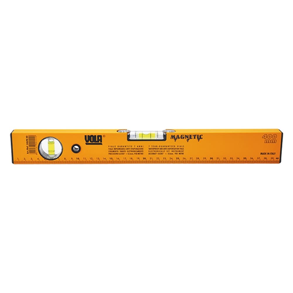 Livella a Due Bolle Magnetica Vola in Alluminio 40 cm