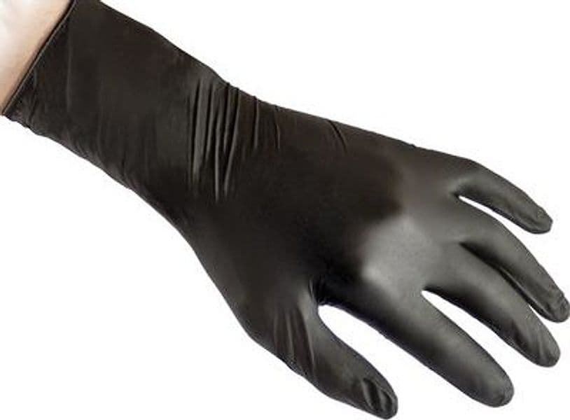 Guanto Nitrile Monouso Nero 78 Reflexx 100 Pezzi - 2
