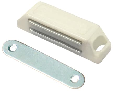 Cricchetto Magnetico Mm 60 Bianco 50 Pezzi Utilia - 2