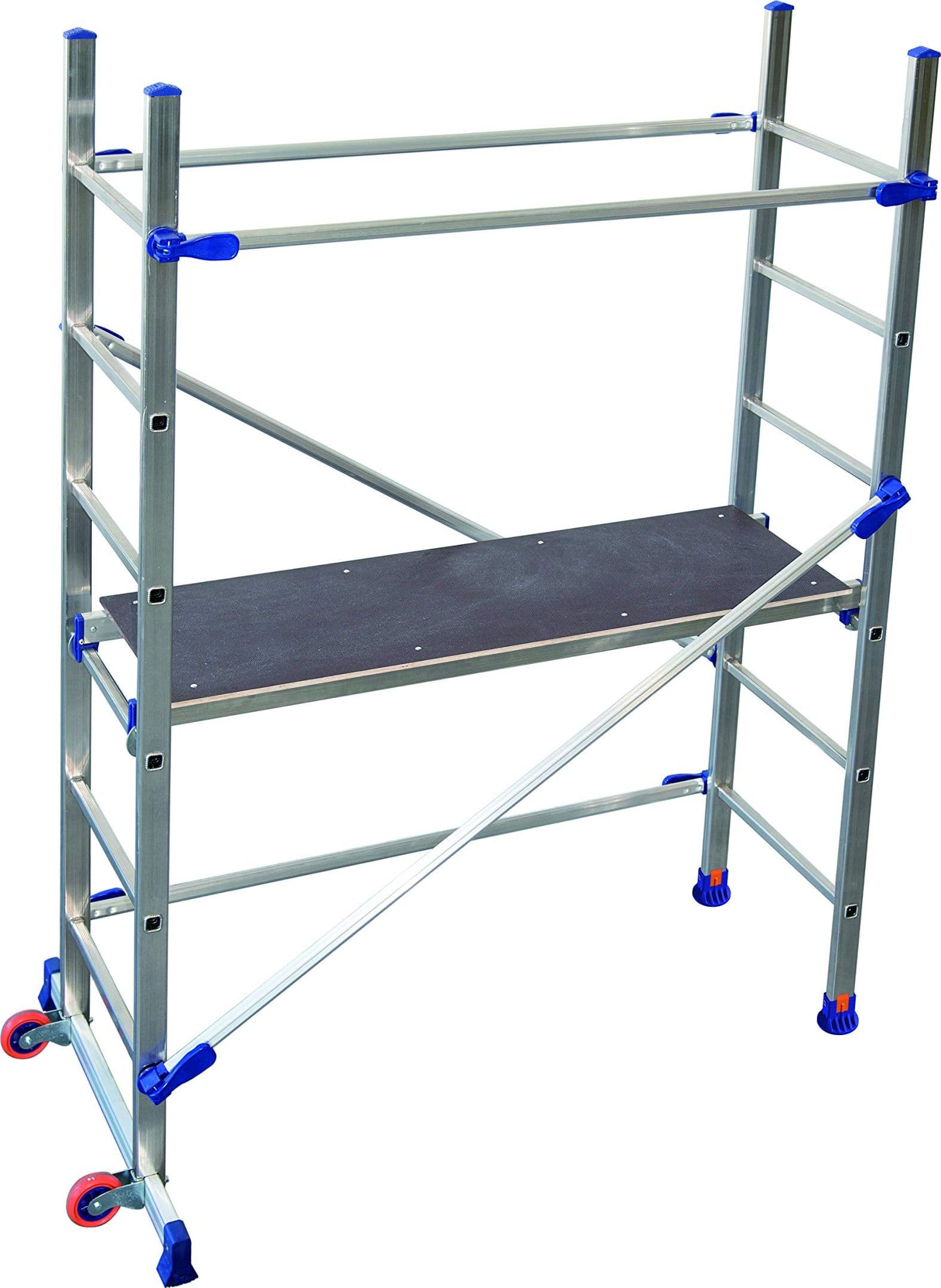 Trabattello P6 Facal Alluminio Cm 146X58 H. Cm 90 a 189 - 2