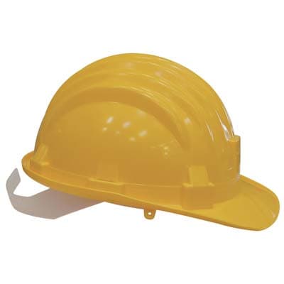 Elmetto Sicurezza Senza Sottogola Giallo 5 Pezzi - 2