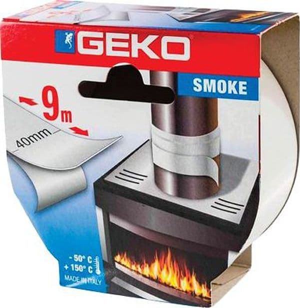 Nastro Alluminio Emmesmoke Geko Bianco 9 m 4 cm 2 Pezzi - 2