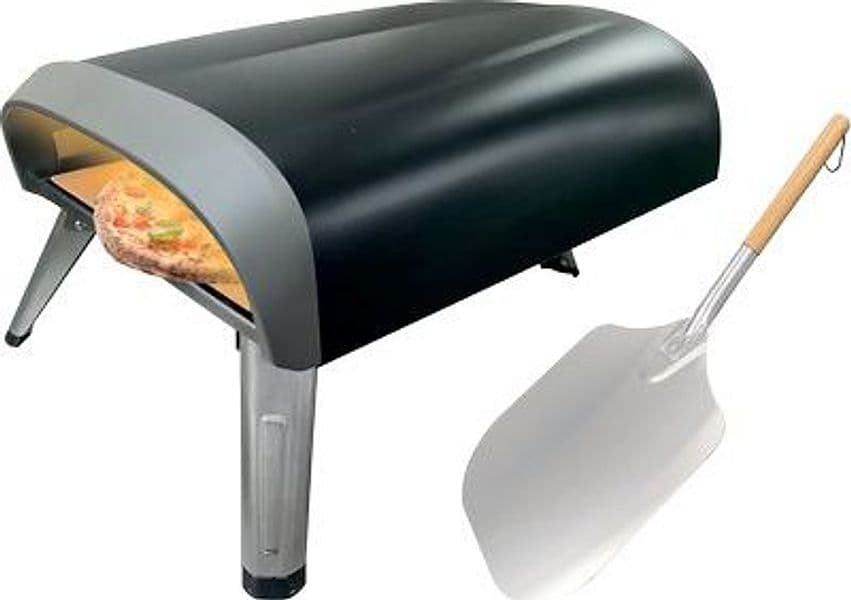 Forno Pizza Delizioso Domus Gas Cm 50X39 H.cm 29 con Pala - 2