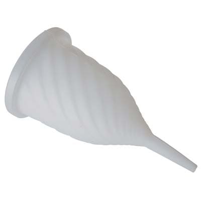 Imbuto a Vortice Pp Bianco 3 Pezzi - 2