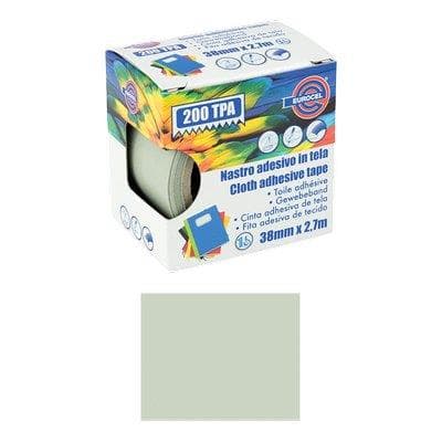 Nastro Adesivo Telato 200 Tpa Eurocel Grigio 2,7 ml 38 mm 4 Pezzi - 2