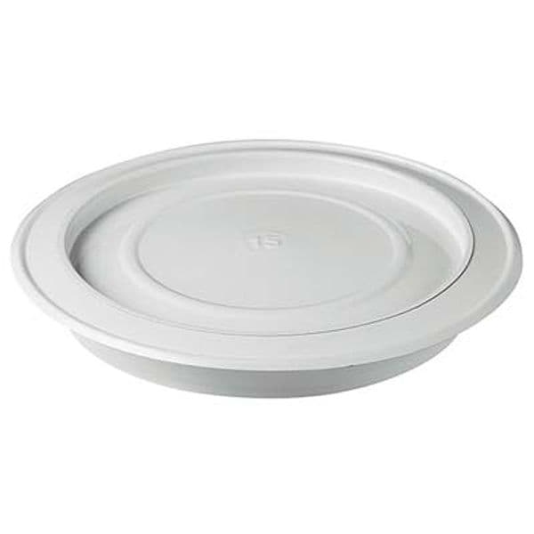 Rosone Legna Classic Bianco Save 10 cm 5 Pezzi - 2