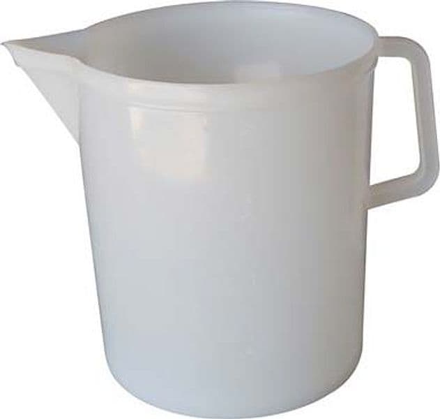Boccale Graduato Stefanplast Pp Bianco 5 L 5 Pezzi - 2