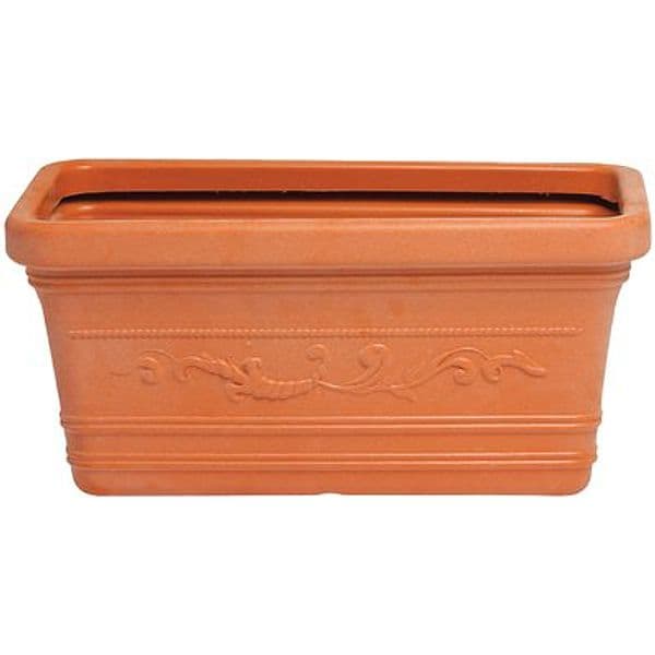 Fioriera Festonata Prestige Resina Terracotta Cm 100X45 H.cm 41 – Autres