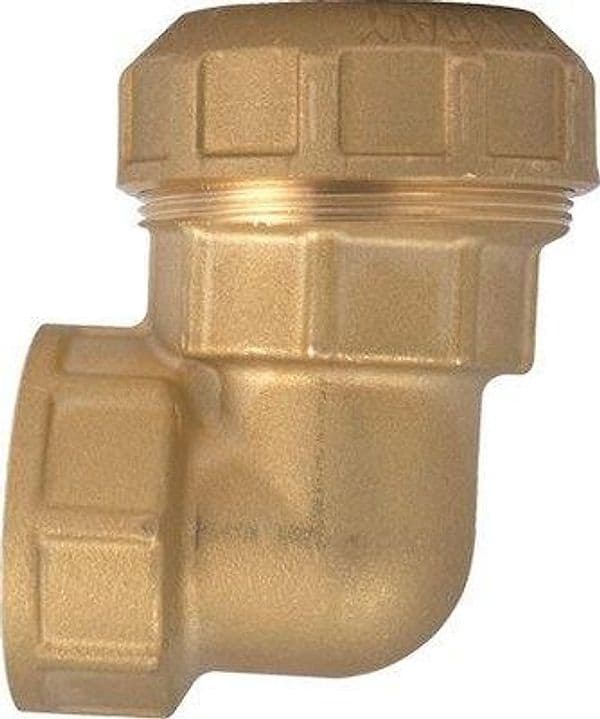 Gomito a Compressione Fil Femmina PN25 745 Itap Ottone per 1 F 2 Pezzi