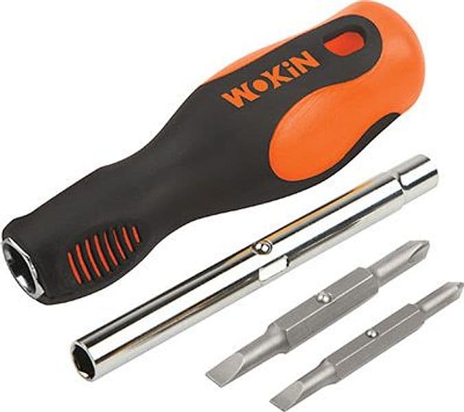 Cacciavite Giravite 6 in 1 206006 Wokin Ta 5 x 6 PH 1/2 5 Pezzi