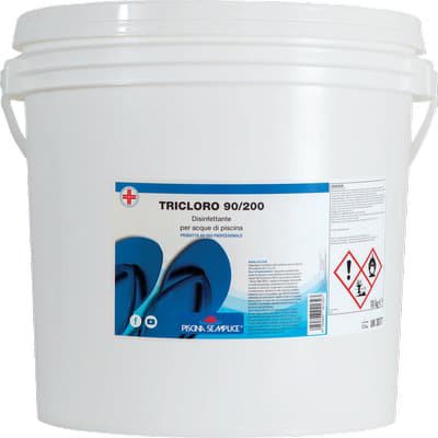 Tricloro per Piscina Pastiglie Kg 25 125XGR 200 Piscina Semplice - 2