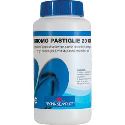 Bromo per Piscina Pastiglie Kg 1 50XGR 20 Piscina Semplice - 2