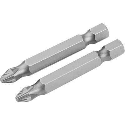 Inserto Croce Phillips per Avvitatore 2107 Wokin PH 3 x 50 mm 2 Pezzi - 2