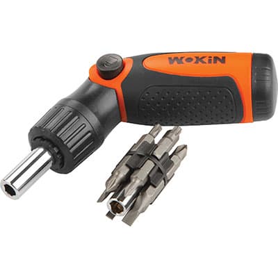 Cacciavite Giravite a Cricchetto 14 in 1 206314 Wokin 2 Pezzi - 2