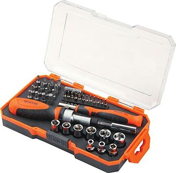 Cacciavite Giravite a Cricchetto Kit Plus 206842 Wokin 42 Pezzi