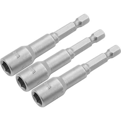 Inserto a Bussola Esagonale Avvitatore 2224 Wokin 222408 8 x 65 mm 3 Pezzi - 2
