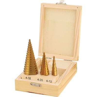 Frese Coniche Serie 756603 Wokin 32 4 mm 3 Pezzi - 2