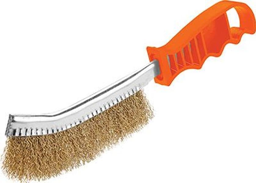 Spazzola Spid Acciaio Ottonato 323010 Wokin M.sintetico 12 Pezzi - 2