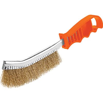 Spazzola Spid Acciaio Ottonato 323010 Wokin M.sintetico 12 Pezzi - 2