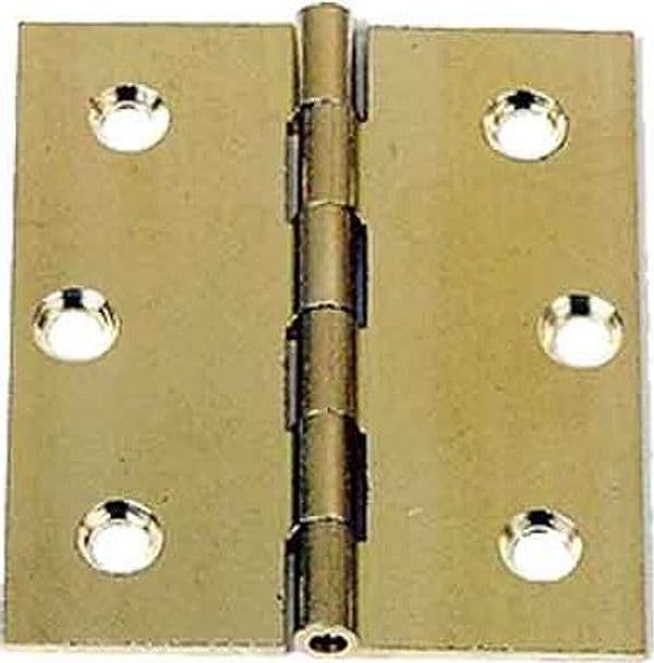 Cerniera Fresata Piana Eco 60 x 50 mm Bronzato 24 Pezzi - 2