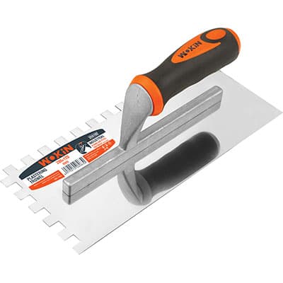 Frattone Acciaio Dentato 355102 Wokin X10 Ø 10 mm 280 x 120 mm 2 Pezzi - 2