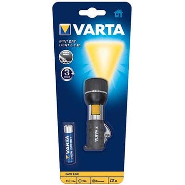 Torcia LED Mini Day Light Varta LED 1 1XMINI Stilo Aaa Inclusa 2 Confezioni - 2