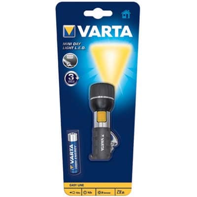 Torcia LED Mini Day Light Varta LED 1 1XMINI Stilo Aaa Inclusa 2 Confezioni - 2