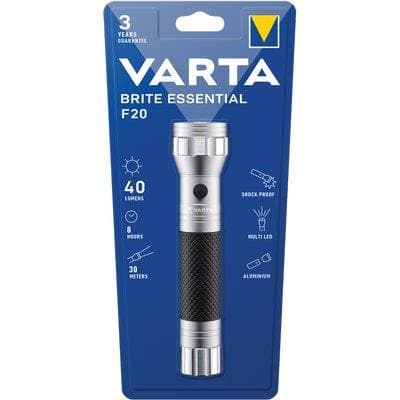 Torcia LED Brite Essential Varta LED 19 2XMEZZA Torcia C Escluse - 2