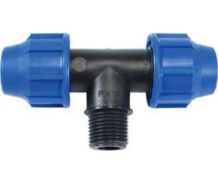 Raccordo a Compressione Ti Filetto Maschio PN16 Ø 16 mm MMX16X m 1/2 10 - 2