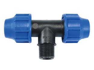 Raccordo a Compressione Ti Filetto Maschio PN16 Ø 16 mm MMX16X m ½ 10 Pezzi - 2