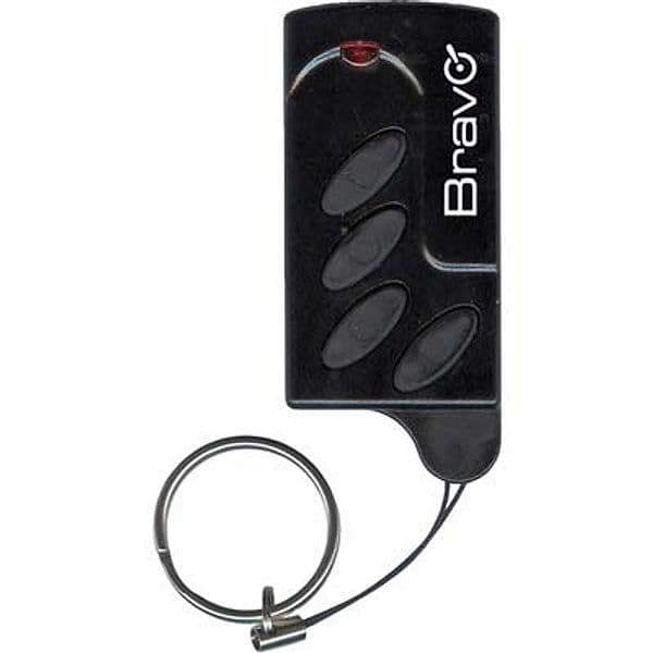 Radiocomando Apricancello Door Bravo Mhz 433 Banchi 4 con CR2032 2 Pezzi - 2
