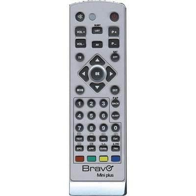 Telecomando Universale Mini Plus Bravo Tv con Dtt Memoria Banchi 2 - 2