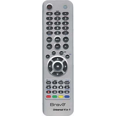 Telecomando Universale 4 in 1 Bravo Tv con Dtt con Dvd con Sky Memoria - 2