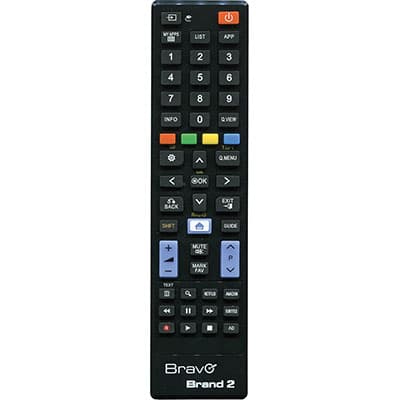 Telecomando BRAND2 Tv Lg Bravo 2 Pezzi - 2
