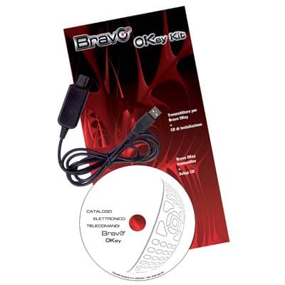 Programmatore Okey Bravo Usb Ir con Database con Cavo - 2