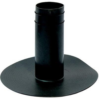 Bocchettone di Scarico Tondo 100 mm 4 Pezzi - 2