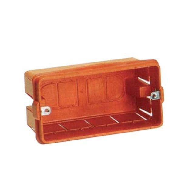 Scatola Rettangolare Frutti Incasso Marlanvil Pp Giallo Posti 4 10 Pezzi - 2