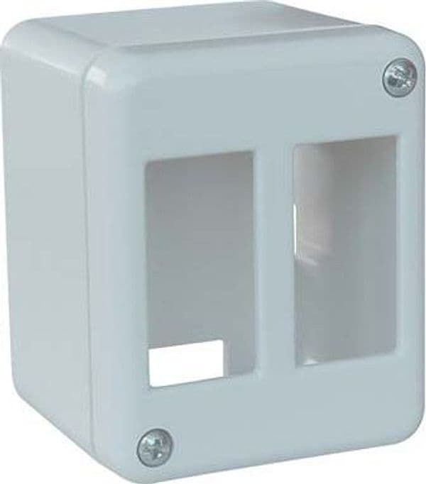 Involucro per Mini Canalina Marlanvil 52 x 64 mm H 45 mm 20 Pezzi - 2