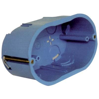 Scatola Frutti Incasso Cartongesso Marlanvil Pp Blu Posti 3 12 Pezzi - 2