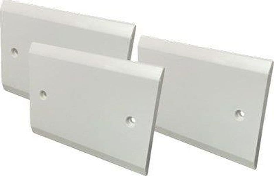 Coperchio Scatola Rettangolare Pp Bianco 80 x 120 mm 3 Pezzi - 2